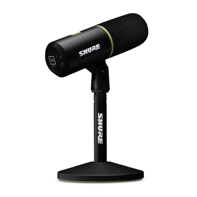 Shure MV6 USB Gaming Microphone, USB-C - black image number 1