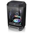 Thermaltake The Tower 300 PC-Geh&auml;use, Mini-Geh&auml;use, mATX, Tempered Glass - inklusive 2x 140-mm-L&uuml;fter, schwarz image number null