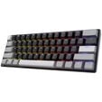 Corsair CLIPPER PRO MINI 60 Hall Effect Gaming Keyboard, Backlit RGB LED, CORSAIR MGX Core, Black PBT DS Keycaps image number null