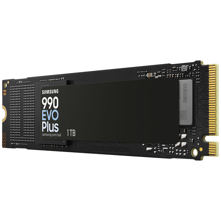 Samsung 990 Evo Plus NVMe 2.0 SSD, PCIe 4.0 x4 / 5.0 x2, Type 2280 - 1 TB image number 2