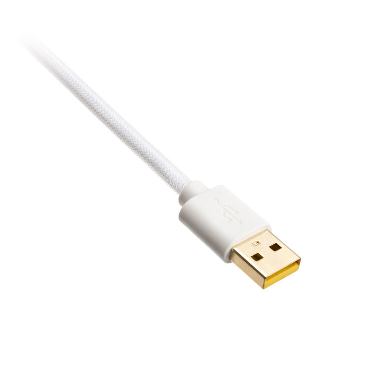 Ducky Coiled Cable White Edition image number 2
