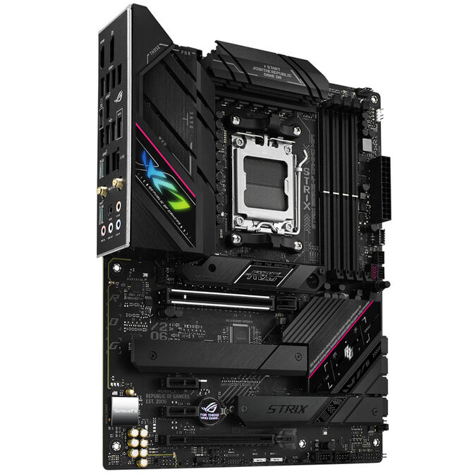 ASUS ROG Strix B650E-F Gaming WiFi, AMD B650E - Mainboard - Sockel AM5, DDR5 image number 0