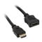 InLine HDMI Verl&auml;ngerung Stecker / Buchse, schwarz - 3m