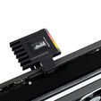 Aqua Computer AMPINEL 12V-2x6 Grafikkarten-Power-Management, 650 W, OLED, RGBpx - Typ B image number null