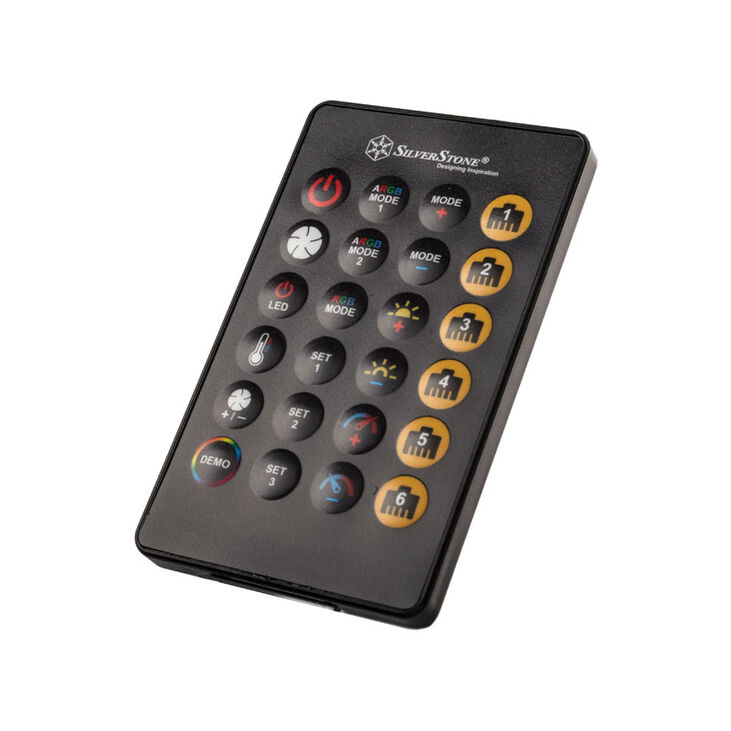 SilverStone SST-LSB02-E - ARGB LED Hub, Controller - schwarz image number 4