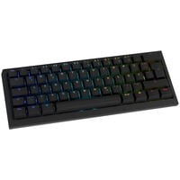 Ducky One X Mini Wireless Gaming Tastatur, induktiv, Hot Swap, RGB - Ducky Inductive Switch, ISO (DE), schwarz