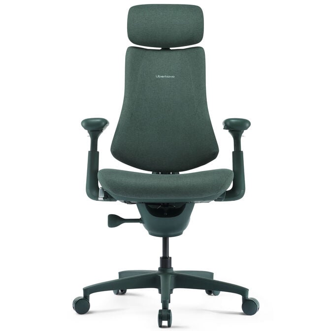 LiberNovo Omni Ergonomischer Stuhl, aktive R&uuml;ckenlehne, Massage - gr&uuml;n image number 1