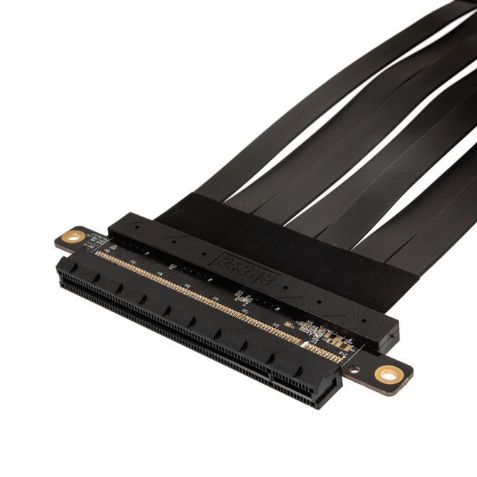 Akasa Riser Black X2 Mark IV, Premium PCIe 4.0 x16 Riser-Kabel, 20 cm - schwarz image number 3