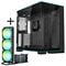 Lian Li O11D EVO RGB + TRYX PANORAMA SE ARGB Complete Water Cooling - black, 360mm