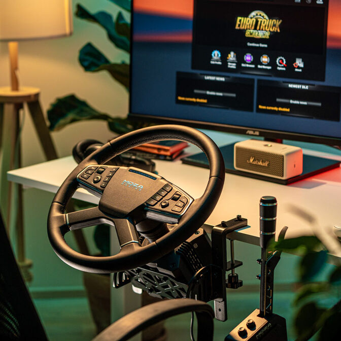 MOZA TSW Truck Wheel Steering Wheel image number 5