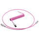 CableMod PRO Coiled Keyboard Cable USB-C zu USB Typ A, Strawberry Cream - 150cm