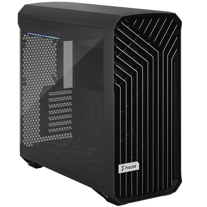 Fractal Design Torrent Mid Tower Light Tint, Tempered Glass, Black image number 1