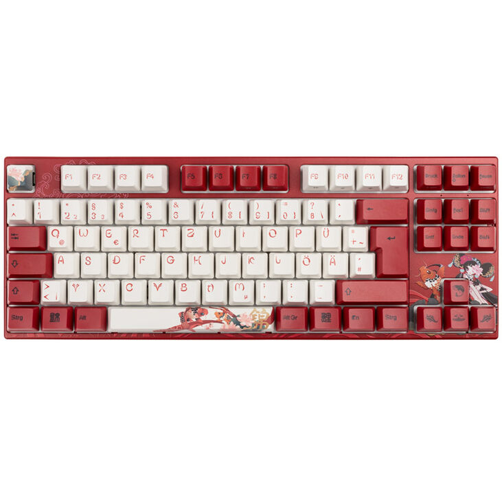 Varmilo VEA88 Koi TKL Gaming Keyboard, MX-Brown, white LED image number 1