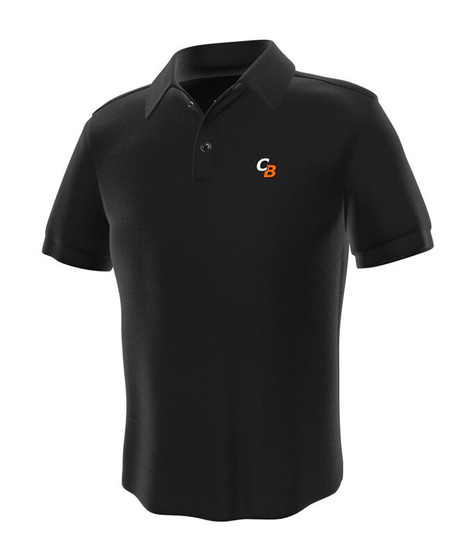 GamersWear ComputerBase Polo Black (S) image number 0