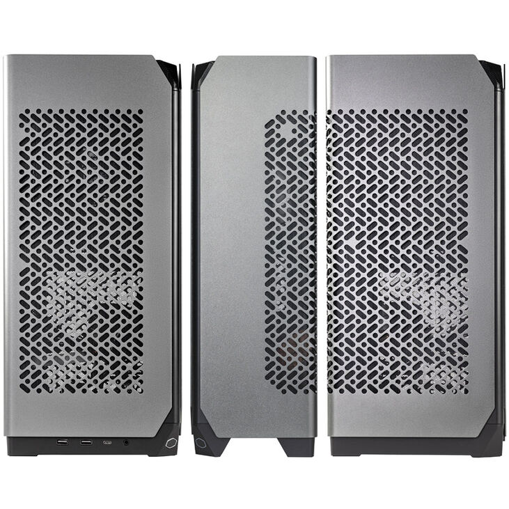 Cooler Master Ncore 100 MAX Mini-ITX Tower, Glasfenster - grau image number 3