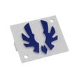 BitFenix Logo for Shinobi Mid Tower - Dark Blue image number null
