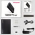 AXAGON EE35-GTR USB-C 3.2 Gen 1 - SATA 6G, 3.5" external hard drive enclosure, grooved - black image number null