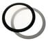 DEMCiflex Staubfilter 120mm, rund - schwarz/weiß image number null