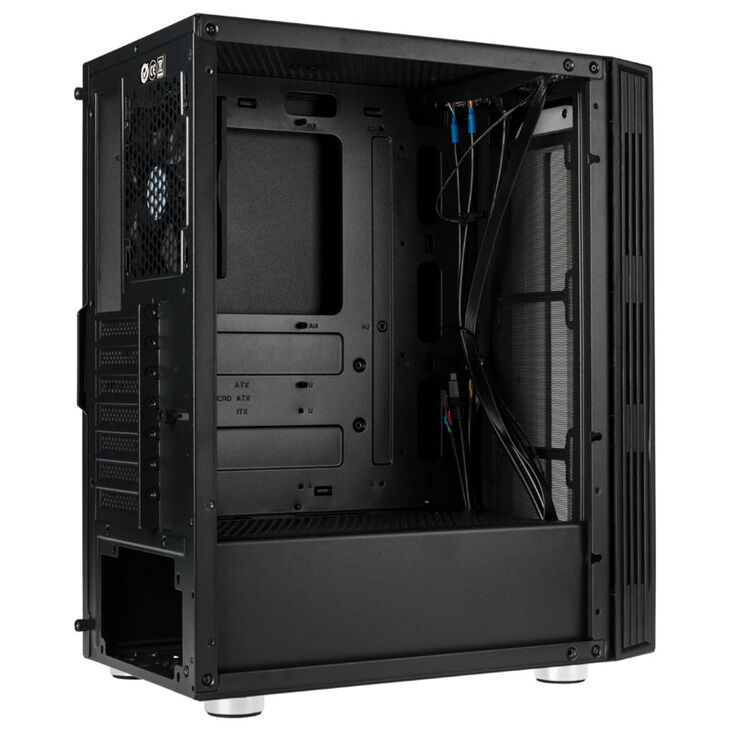 Kolink Nimbus RGB Midi-Tower, Tempered Glass - schwarz image number 6