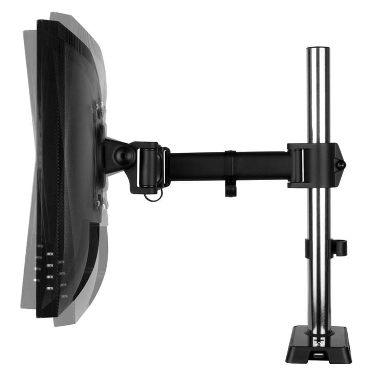 Arctic Monitorhalterung Z1 (Gen 3) mit USB 2.0 Hub - schwarz matt image number 2