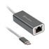 SilverStone SST-EP13C - Gigabit Ethernet Netzwerk-Adapter von USB 3.1 Typ C - grau image number null