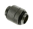 Bitspower Adapter gerade G1/4 Zoll AG auf G1/4 Zoll AG - drehbar, silber gl&auml;nzend image number null