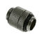 Bitspower Adapter gerade G1/4 Zoll AG auf G1/4 Zoll AG - drehbar, silber gl&auml;nzend