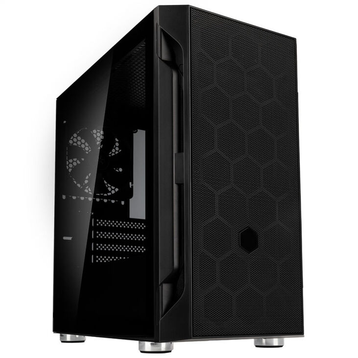 SilverStone Fara H1M, Tempered Glass - schwarz image number 0