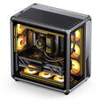 Jonsbo X400 PC-Geh&auml;use, Midi-Tower, ATX, Tempered Glass - grau image number null