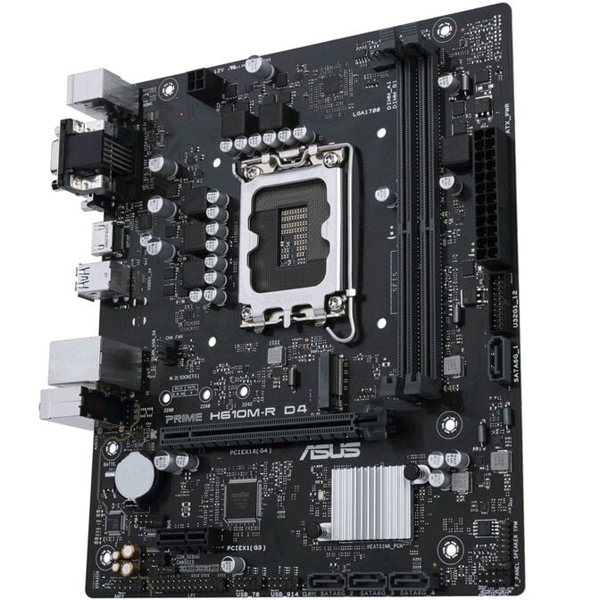 ASUS Prime H610M-R D4-SI, Intel H610 Mainboard, Sockel 1700, DDR4 image number 5