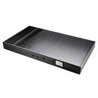 Akasa Galileo TU Thin-Mini-ITX 1U Gehäuse, OEM - schwarz