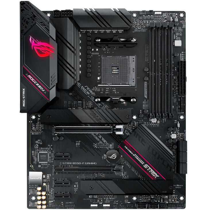ASUS ROG STRIX B550-F Gaming Mainboard, Sockel AM4, AMD B550, ATX, DDR4 image number 2