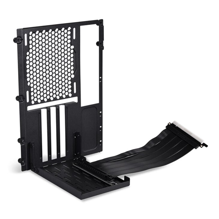 Lian Li O11D-1X-4 Mini Riser Card + PCI slot bracket - PCIe 4.0, 200mm, black image number 0