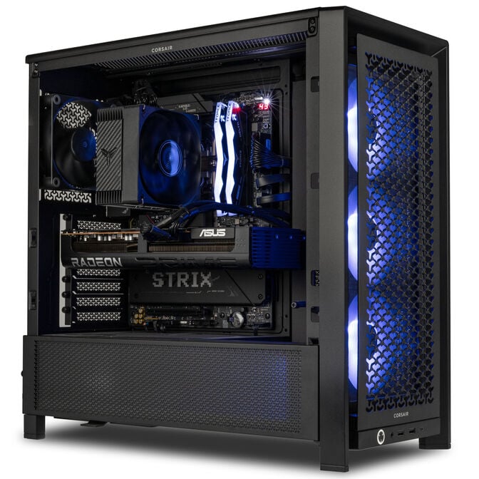 WQHD Gaming-PC, AMD Ryzen  7 7800X3D, AMD RX 9070 XT, 32GB DDR5-RAM - King Deal image number 3