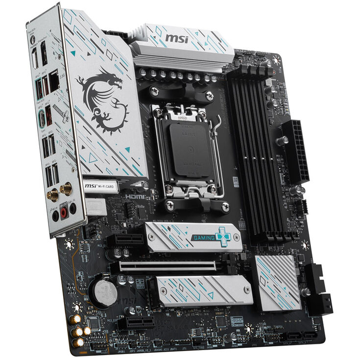 MSI Pro B650M Gaming Plus WiFi, Socket AM5, AMD B650M, Micro-ATX - DDR5 image number 1