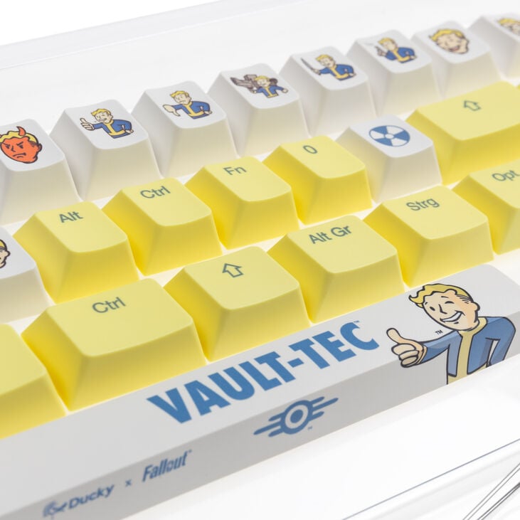 Ducky x Fallout Keycap Set - 132 Keys, ISO (DE) image number 4