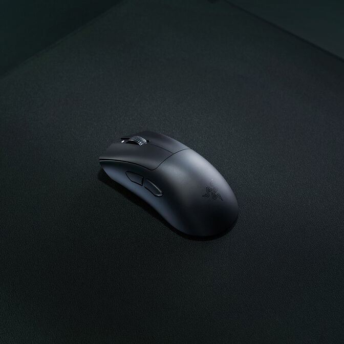 Razer DeathAdder V3 Hyperspeed Gaming Maus - mit HyperPolling Wireless Dongle, schwarz image number 7