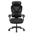 ThunderX3 XTC Cushion ergonomischer Gaming-Stuhl - schwarz image number null
