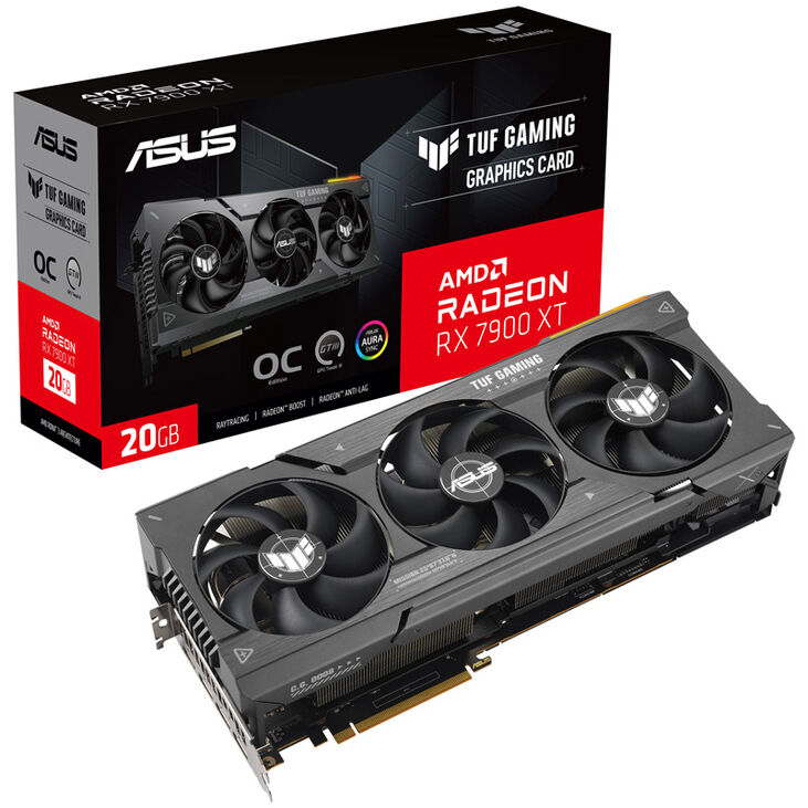 ASUS Radeon RX 7900 XT TUF O20G, 20480 MB GDDR6 image number 0