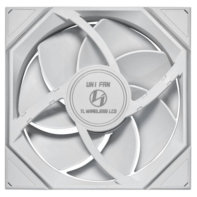 Lian Li UNI FAN TL LCD Wireless Fan, ARGB, PWM - Reverse Blade, 140mm, white image number 3
