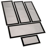 Demciflex Staubfilter-Set f&uuml;r Lian Li O11 Dynamic - schwarz/schwarz