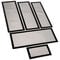 Demciflex dust filter set for Lian Li O11 Dynamic - black/black