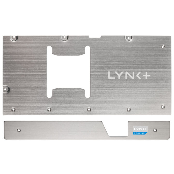 LYNK+ 5090 Plate Kit, GPU Backplate, Palit/Gainward - silver image number 1
