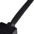 SilverStone Fan Hub 2x 10cm PWM - black image number null