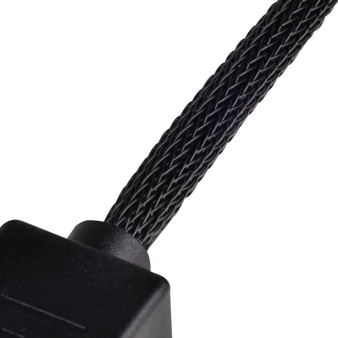 SilverStone Fan Hub 2x 10cm PWM - black image number 4