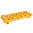 Ducky One 3 Yellow Mini Gaming Tastatur, RGB LED - MX-Brown image number null
