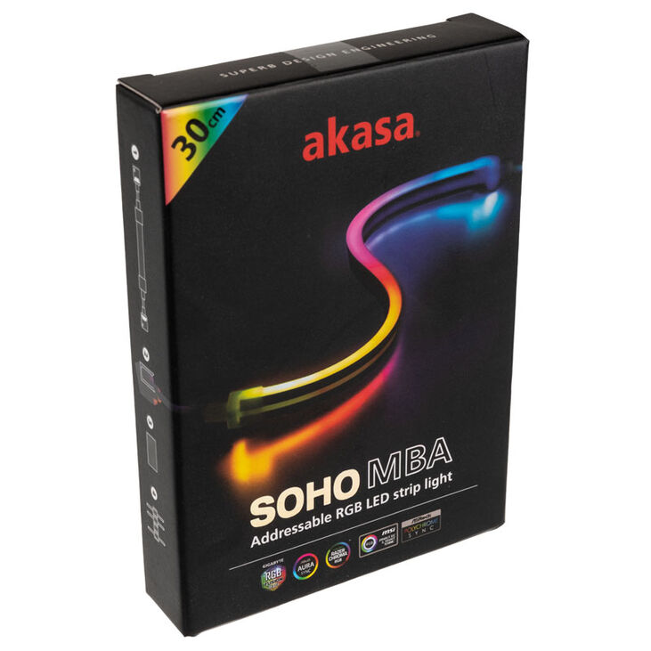 Akasa SOHO MBA ARGB LED Strip - 30cm image number 5
