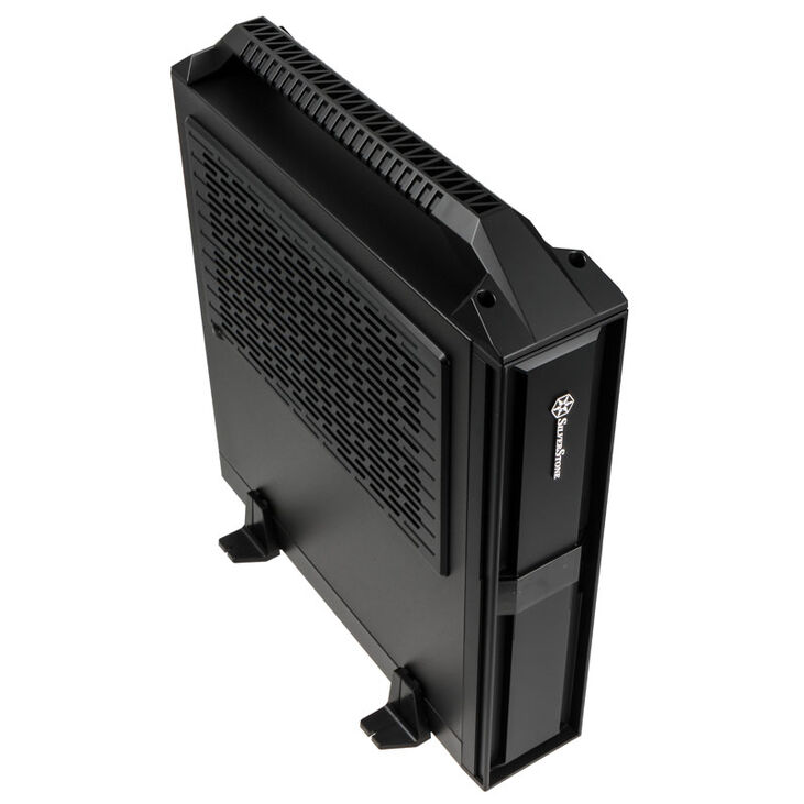 SilverStone SST-ML08B-H USB3.0 Milo HTPC Case - black image number 2