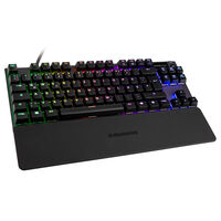 SteelSeries Apex 7 TKL Gaming Tastatur, QX2 RED, RGB-LED - schwarz