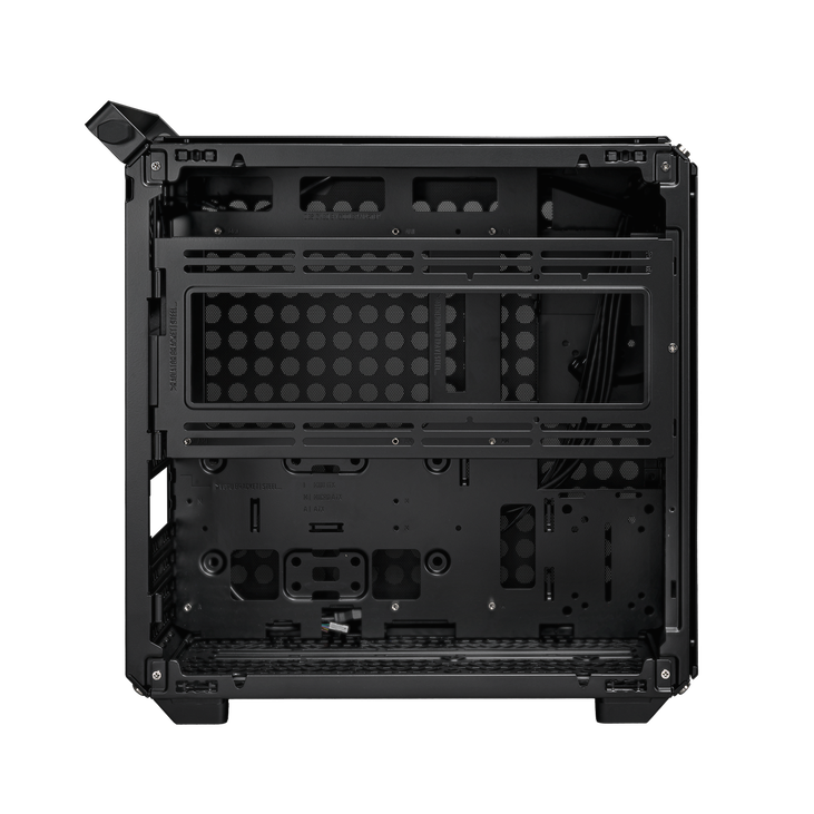 Cooler Master Qube 500 Flatpack PC-Gehäuse, Midi-Tower, E-ATX, Tempered Glass - schwarz image number 3